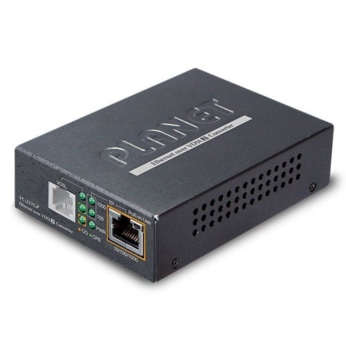 PLANET PLANET VC-231GP convertitore multimediale di rete 1000 Mbit/s Nero - RETI | TecnoCARE.net Sabaudia, Latina, Terracina, San Felice Circeo e Pontinia