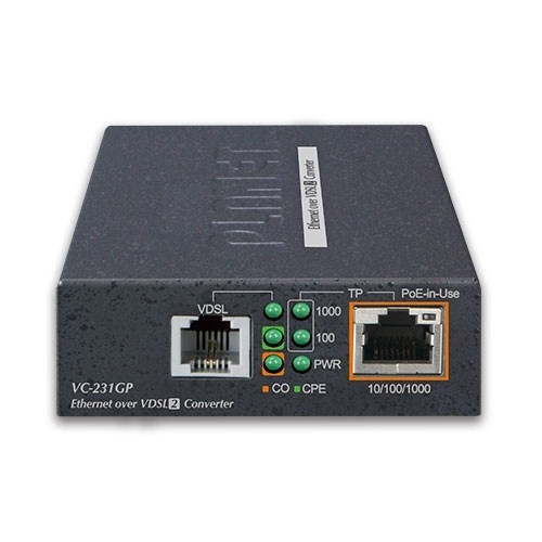 PLANET PLANET VC-231GP convertitore multimediale di rete 1000 Mbit/s Nero - RETI | TecnoCARE.net Sabaudia, Latina, Terracina, San Felice Circeo e Pontinia
