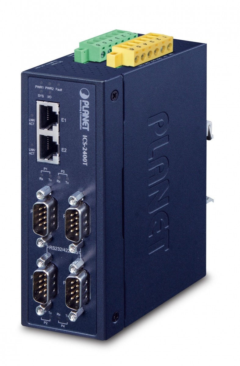 PLANET PLANET ICS-2400T server seriale RS-232/422/485 - COMPONENTI | TecnoCARE.net Sabaudia, Latina, Terracina, San Felice Circeo e Pontinia