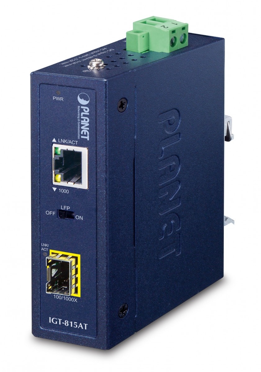 PLANET PLANET IGT-815AT convertitore multimediale di rete 1000 Mbit/s Modalità multipla, Modalità singola Blu - RETI | TecnoCARE.net Sabaudia, Latina, Terracina, San Felice Circeo e Pontinia