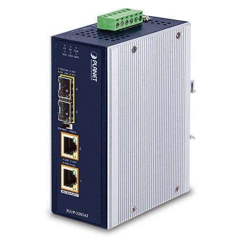 PLANET PLANET IGUP-2205AT convertitore multimediale di rete 1000 Mbit/s Modalità multipla, Modalità singola Blu - RETI | TecnoCARE.net Sabaudia, Latina, Terracina, San Felice Circeo e Pontinia