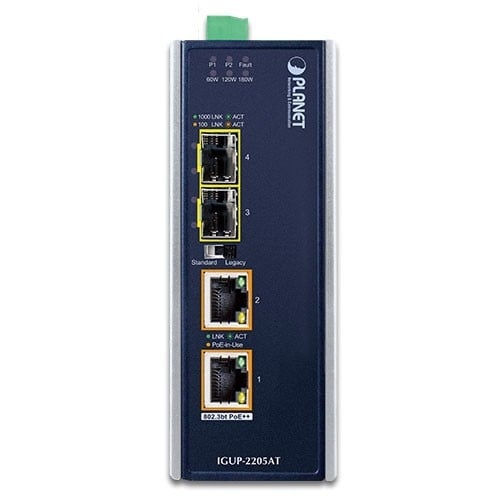 PLANET PLANET IGUP-2205AT convertitore multimediale di rete 1000 Mbit/s Modalità multipla, Modalità singola Blu - RETI | TecnoCARE.net Sabaudia, Latina, Terracina, San Felice Circeo e Pontinia
