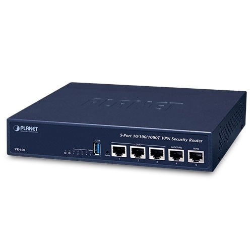PLANET PLANET VR-100 router cablato Gigabit Ethernet Blu - RETI | TecnoCARE.net Sabaudia, Latina, Terracina, San Felice Circeo e Pontinia