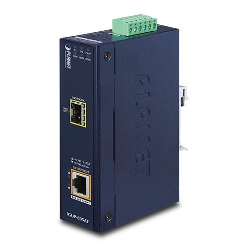 PLANET PLANET IGUP-805AT convertitore multimediale di rete 1000 Mbit/s Blu - RETI | TecnoCARE.net Sabaudia, Latina, Terracina, San Felice Circeo e Pontinia