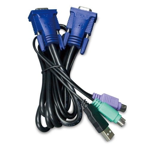 PLANET PLANET KVM-KC1-3 cavo per tastiera, video e mouse Nero, Blu 3 m - CAVI PER COMPUTER E PERIFERICHE | TecnoCARE.net Sabaudia, Latina, Terracina, San Felice Circeo e Pontinia