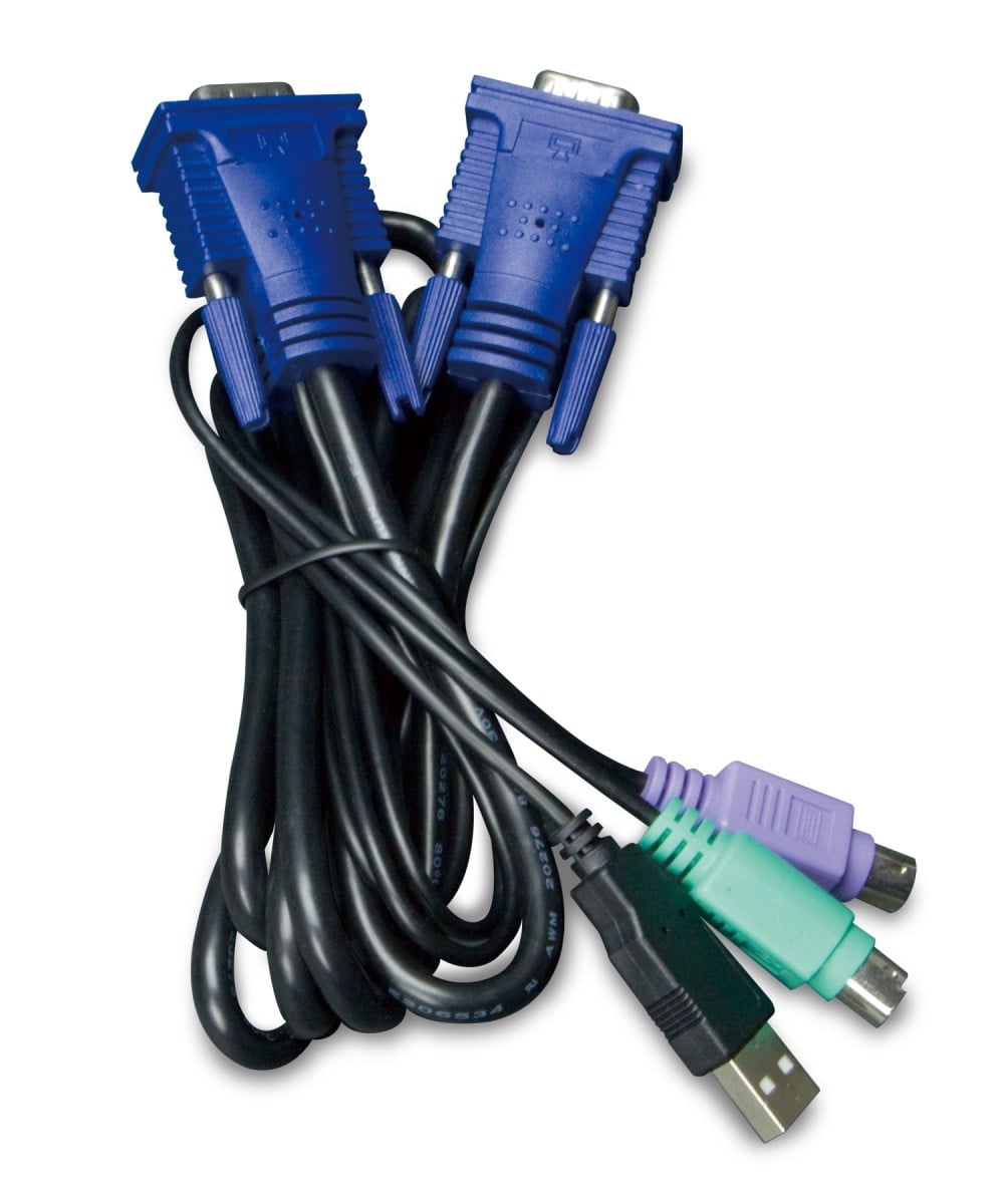 PLANET PLANET KVM-KC1-5 cavo per tastiera, video e mouse Nero, Blu 5 m - CAVI PER COMPUTER E PERIFERICHE | TecnoCARE.net Sabaudia, Latina, Terracina, San Felice Circeo e Pontinia
