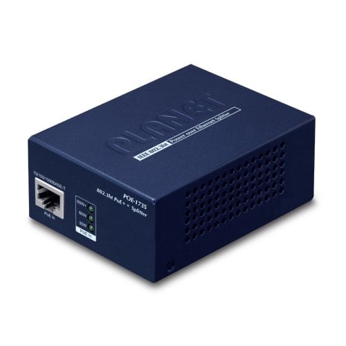 PLANET PLANET POE-173S divisore di rete Nero Supporto Power over Ethernet (PoE) - RETI | TecnoCARE.net Sabaudia, Latina, Terracina, San Felice Circeo e Pontinia