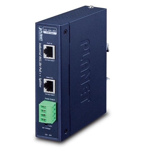 PLANET PLANET IPOE-173S divisore di rete Blu Supporto Power over Ethernet (PoE) - RETI | TecnoCARE.net Sabaudia, Latina, Terracina, San Felice Circeo e Pontinia