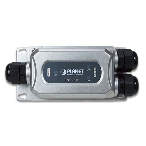PLANET PLANET IPOE-E302 moltiplicatore di rete Trasmettitore di rete Nero, Grigio 10, 100, 1000 Mbit/s - RETI | TecnoCARE.net Sabaudia, Latina, Terracina, San Felice Circeo e Pontinia