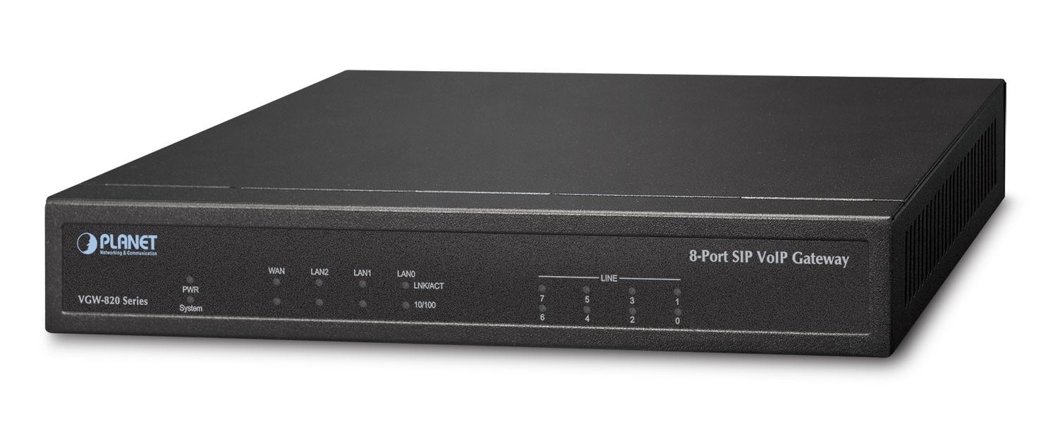 PLANET PLANET 8-Port SIP VoIP Gateway gateway/controller - RETI | TecnoCARE.net Sabaudia, Latina, Terracina, San Felice Circeo e Pontinia