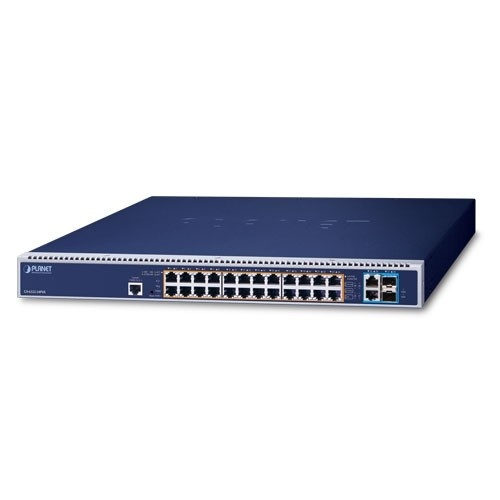 PLANET PLANET GS-6322-24P4X switch di rete Gestito L3 10G Ethernet (100/1000/10000) 1U Blu - RETI | TecnoCARE.net Sabaudia, Latina, Terracina, San Felice Circeo e Pontinia