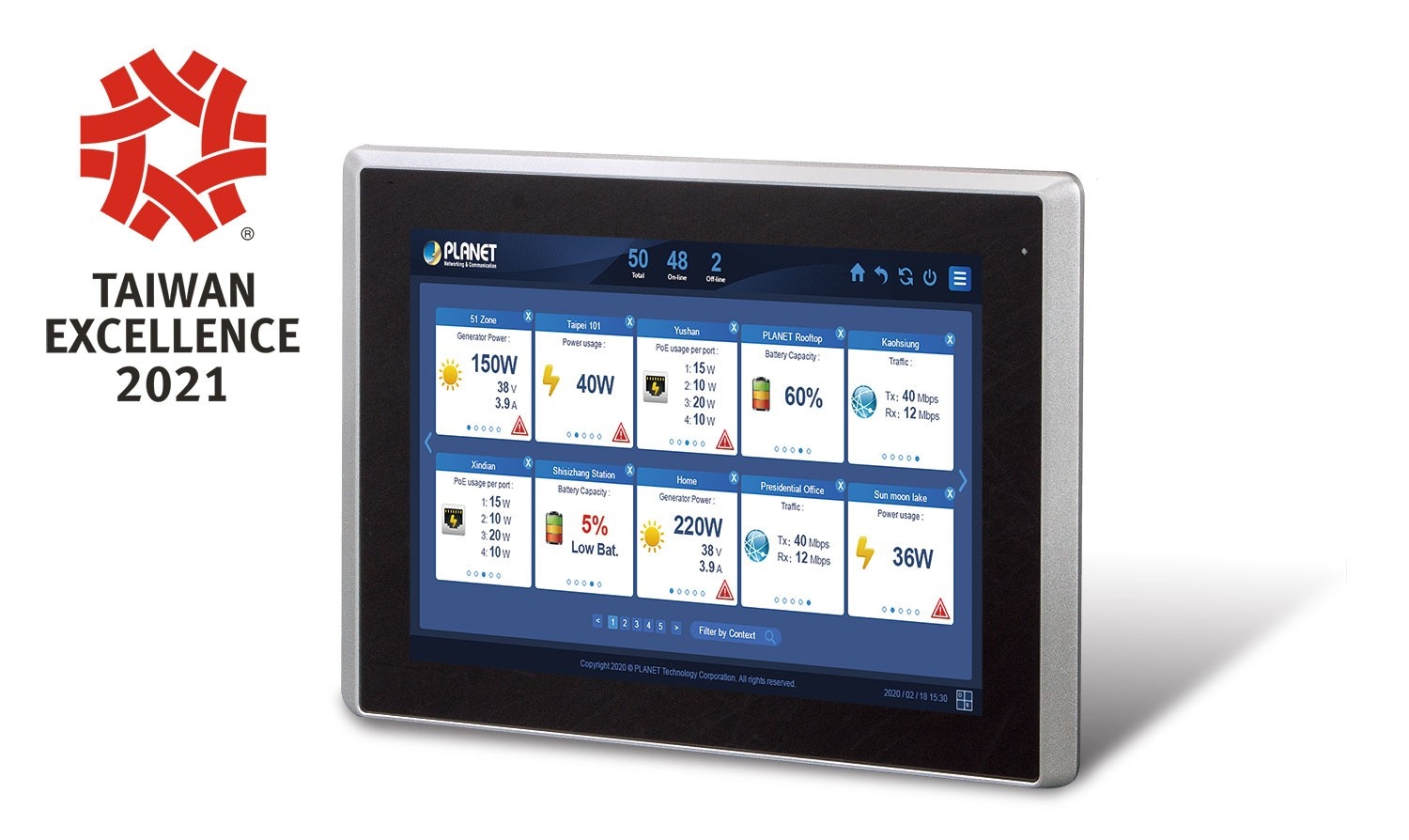 PLANET PLANET Renewable Energy Management gateway/controller - RETI | TecnoCARE.net Sabaudia, Latina, Terracina, San Felice Circeo e Pontinia