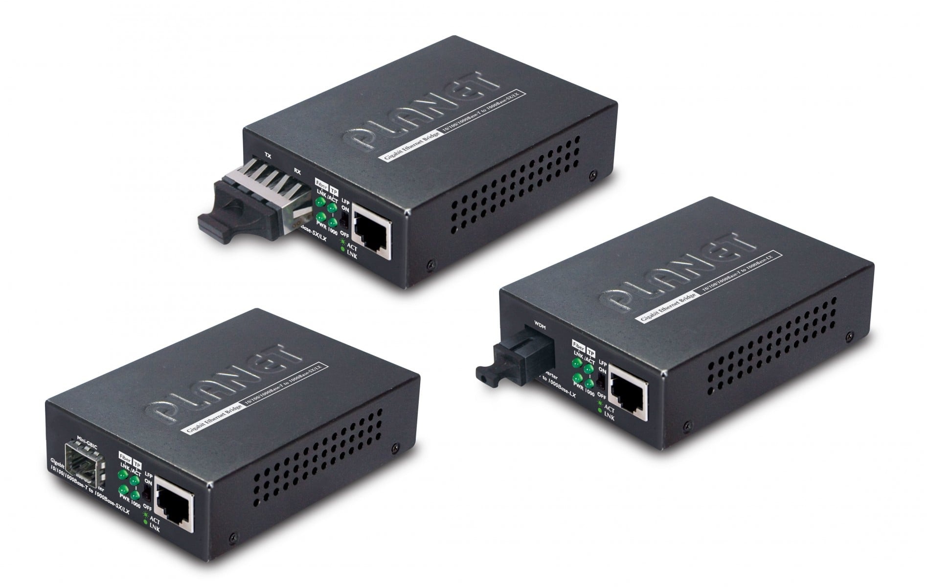 PLANET Planet GT-802S40 Convertitore in fibra ottica Ethernet Gigabit 2000 Mbit/s Nero - RETI | TecnoCARE.net Sabaudia, Latina, Terracina, San Felice Circeo e Pontinia