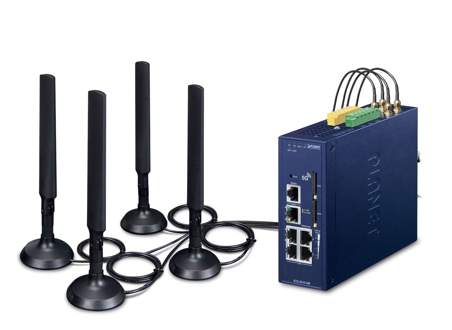 PLANET PLANET Industrial 5G NR Cellular gateway/controller - RETI | TecnoCARE.net Sabaudia, Latina, Terracina, San Felice Circeo e Pontinia