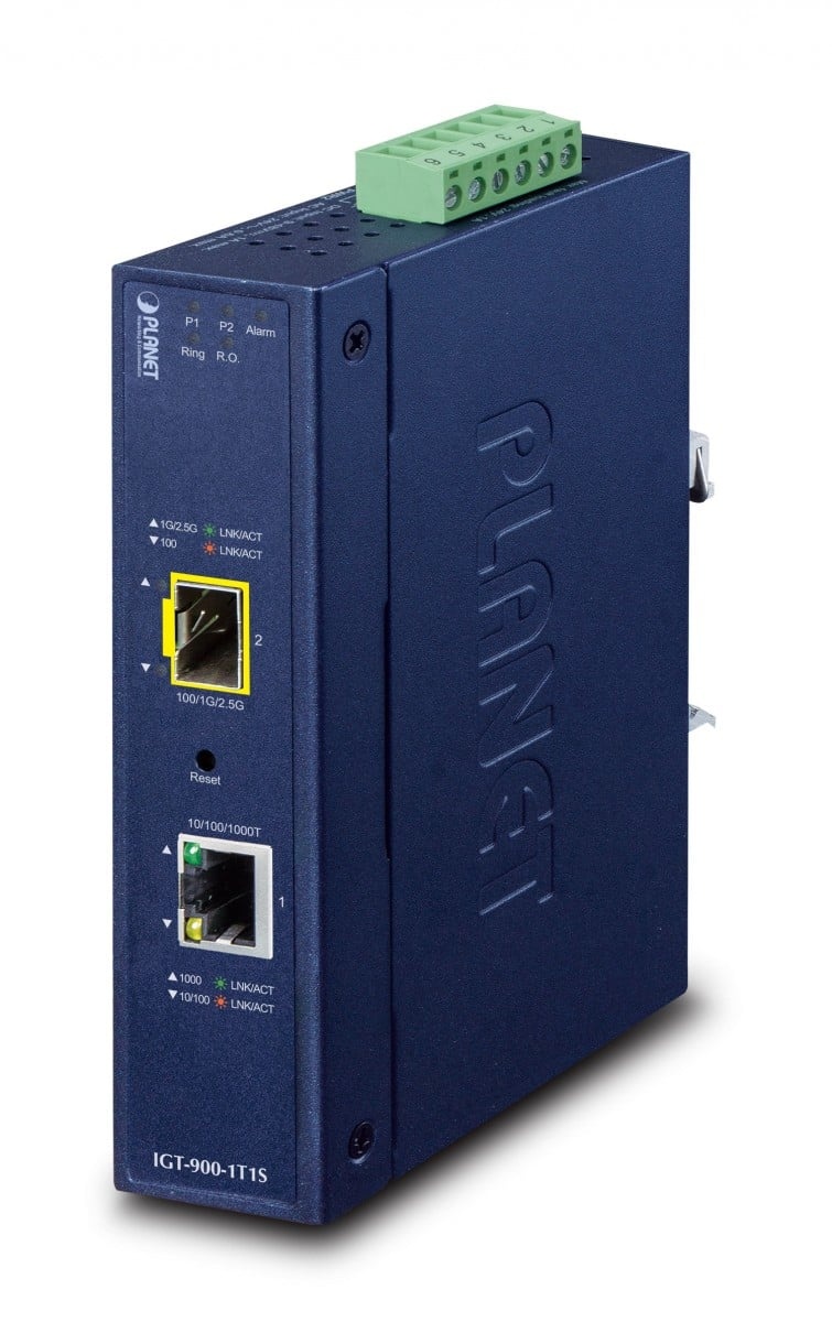 PLANET PLANET Industrial 1-Port convertitore multimediale di rete Interno Blu - RETI | TecnoCARE.net Sabaudia, Latina, Terracina, San Felice Circeo e Pontinia