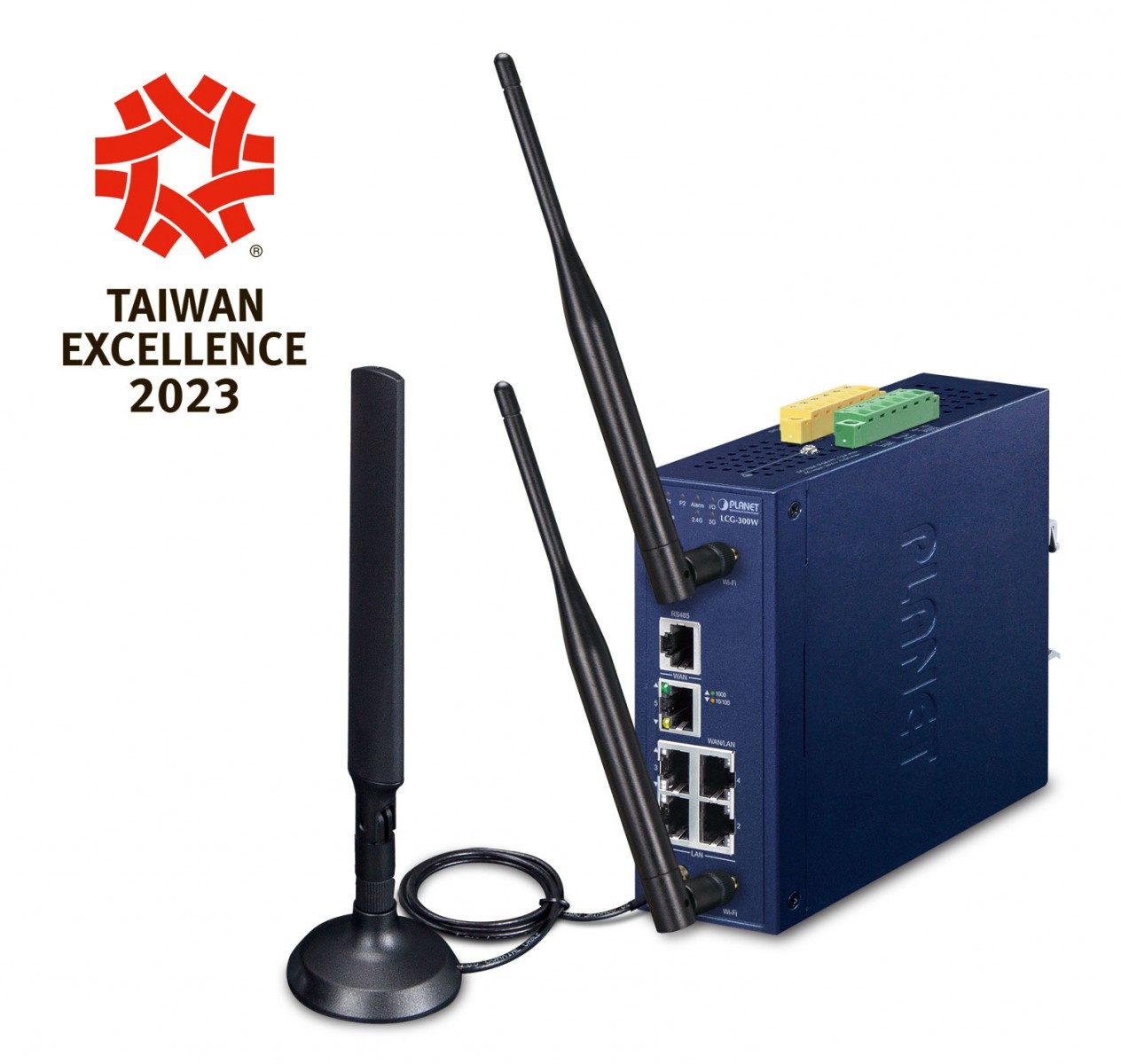 PLANET PLANET Industrial 5-Port GE LoRaWAN WLAN Gateway LCG-300W-EU gateway/controller - RETI | TecnoCARE.net Sabaudia, Latina, Terracina, San Felice Circeo e Pontinia