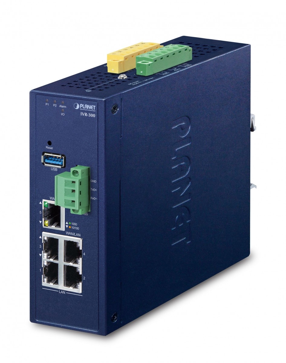 PLANET Planet IVR-300 Interruttore Metallico RS-485 Industriale a 5 Porte per Montaggio su Rotaia DIN - RETI | TecnoCARE.net Sabaudia, Latina, Terracina, San Felice Circeo e Pontinia