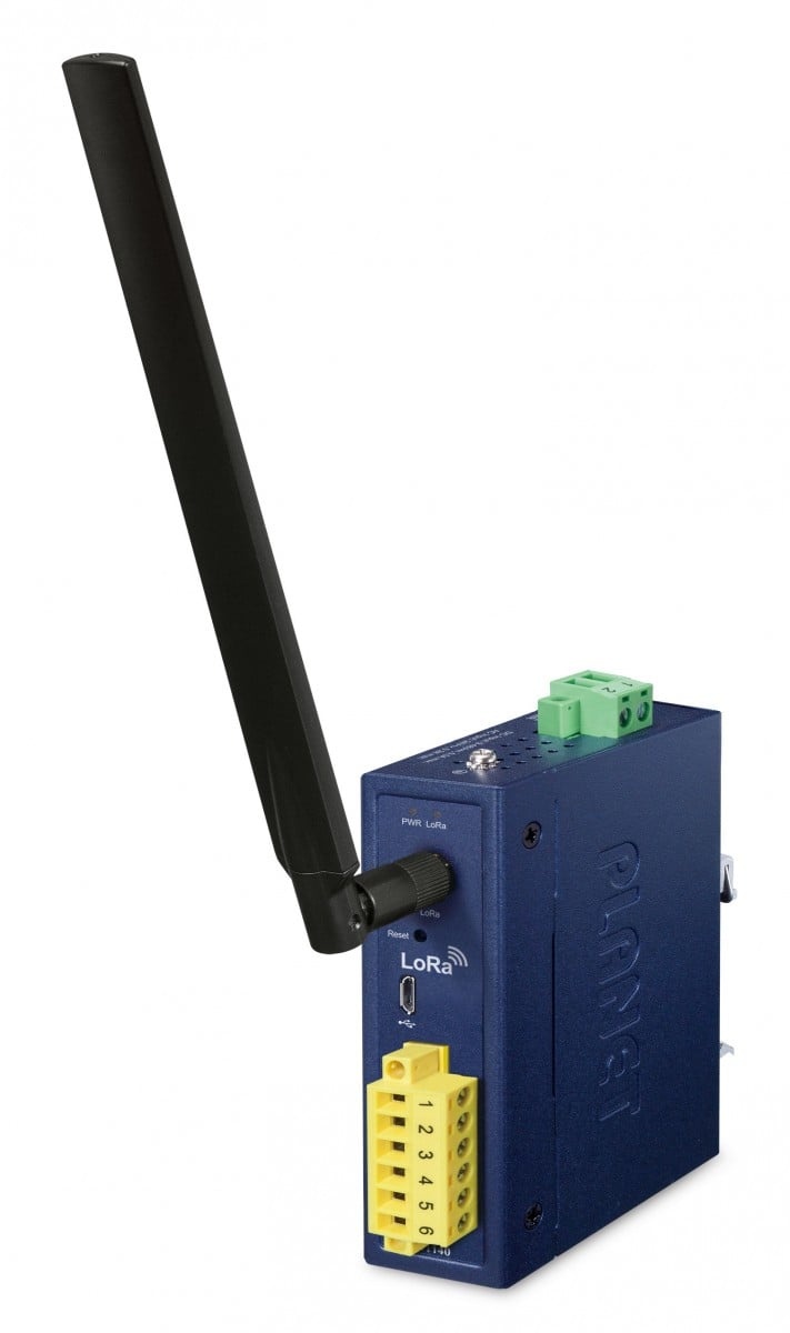 PLANET Planet LN1140 Industrial IP30 LoRa Node Controller - 2 Digital Input + 2 Digital Output - RETI | TecnoCARE.net Sabaudia, Latina, Terracina, San Felice Circeo e Pontinia