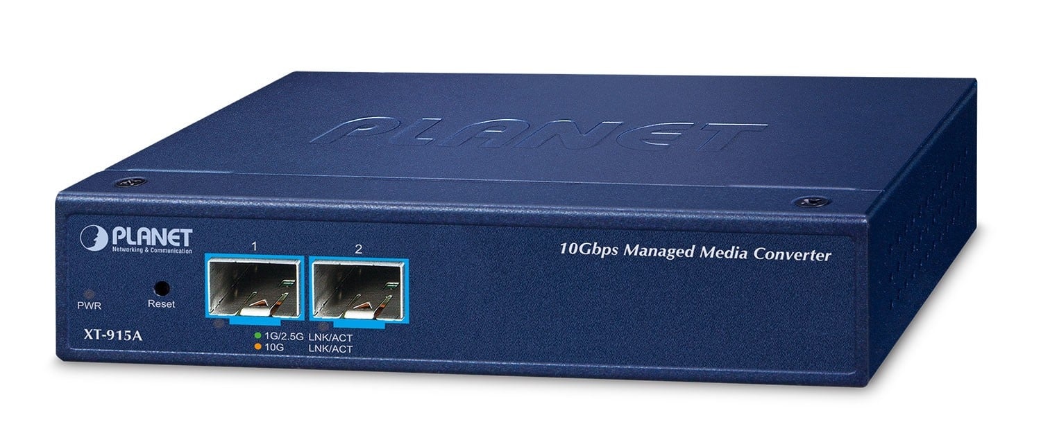 PLANET PLANET 2-Port 10G/1GBASE-X SFP+ convertitore multimediale di rete Blu - RETI | TecnoCARE.net Sabaudia, Latina, Terracina, San Felice Circeo e Pontinia