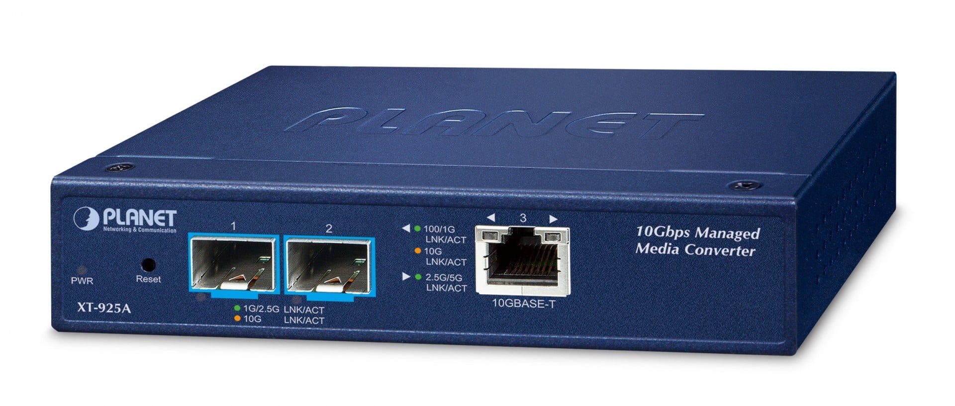 PLANET Planet XT-925A Interruttore Ottico in Fibra Metallica SFP+ a 1 Porta Blu - RETI | TecnoCARE.net Sabaudia, Latina, Terracina, San Felice Circeo e Pontinia