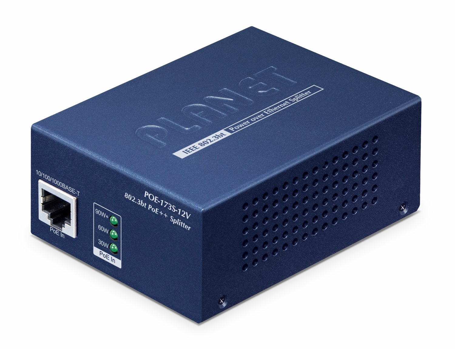 PLANET PLANET POE-173S-12V divisore di rete Supporto Power over Ethernet (PoE) Blu - RETI | TecnoCARE.net Sabaudia, Latina, Terracina, San Felice Circeo e Pontinia