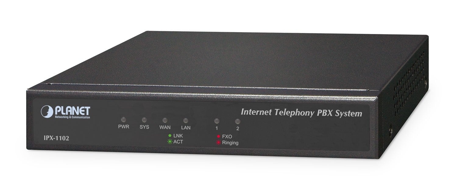 PLANET Planet IPX-1102 Sistema IP PBX per 100 Utenti con Molteplici Codec Vocali - SISTEMI DI GESTIONE DELLE CHIAMATE E ACCESSORI | TecnoCARE.net Sabaudia, Latina, Terracina, San Felice Circeo e Pontinia