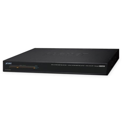PLANET PLANET AVS-4210-24HP4X switch di rete Gestito L2/L4 10G Ethernet (100/1000/10000) Supporto Power over Ethernet (PoE) 1U Nero - RETI | TecnoCARE.net Sabaudia, Latina, Terracina, San Felice Circeo e Pontinia