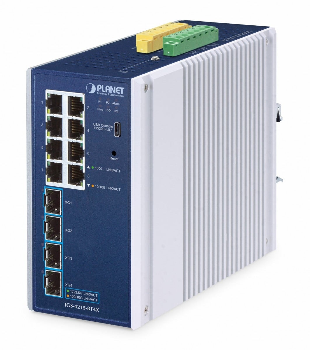 PLANET Planet IGS-4215-8T4X Switch Ethernet Gigabit L2L4 gestito a 8 porte - RETI | TecnoCARE.net Sabaudia, Latina, Terracina, San Felice Circeo e Pontinia