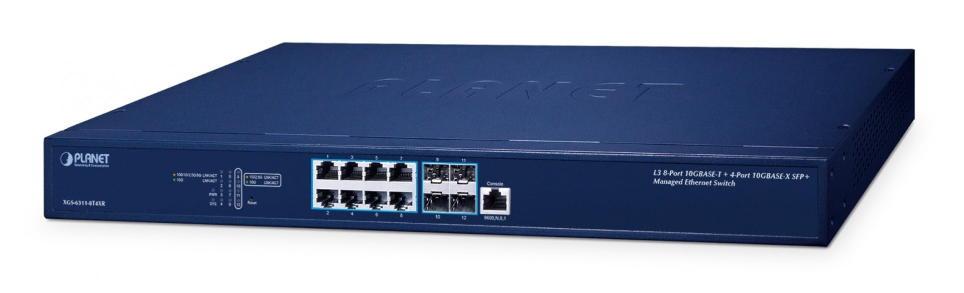 PLANET PLANET Netzwerkgeräte Gestito L3 5G Ethernet (100/1000/5000) 1U Blu - RETI | TecnoCARE.net Sabaudia, Latina, Terracina, San Felice Circeo e Pontinia