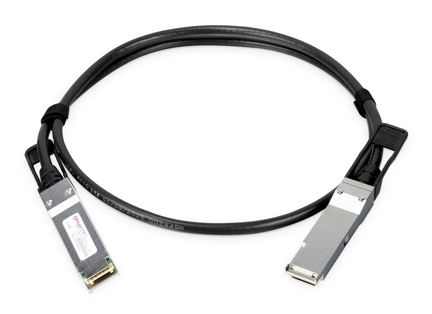 PLANET PLANET 100G QSFP28 Direct Attached cavo di rete Nero, Metallico 1 m - CAVI PER COMPUTER E PERIFERICHE | TecnoCARE.net Sabaudia, Latina, Terracina, San Felice Circeo e Pontinia