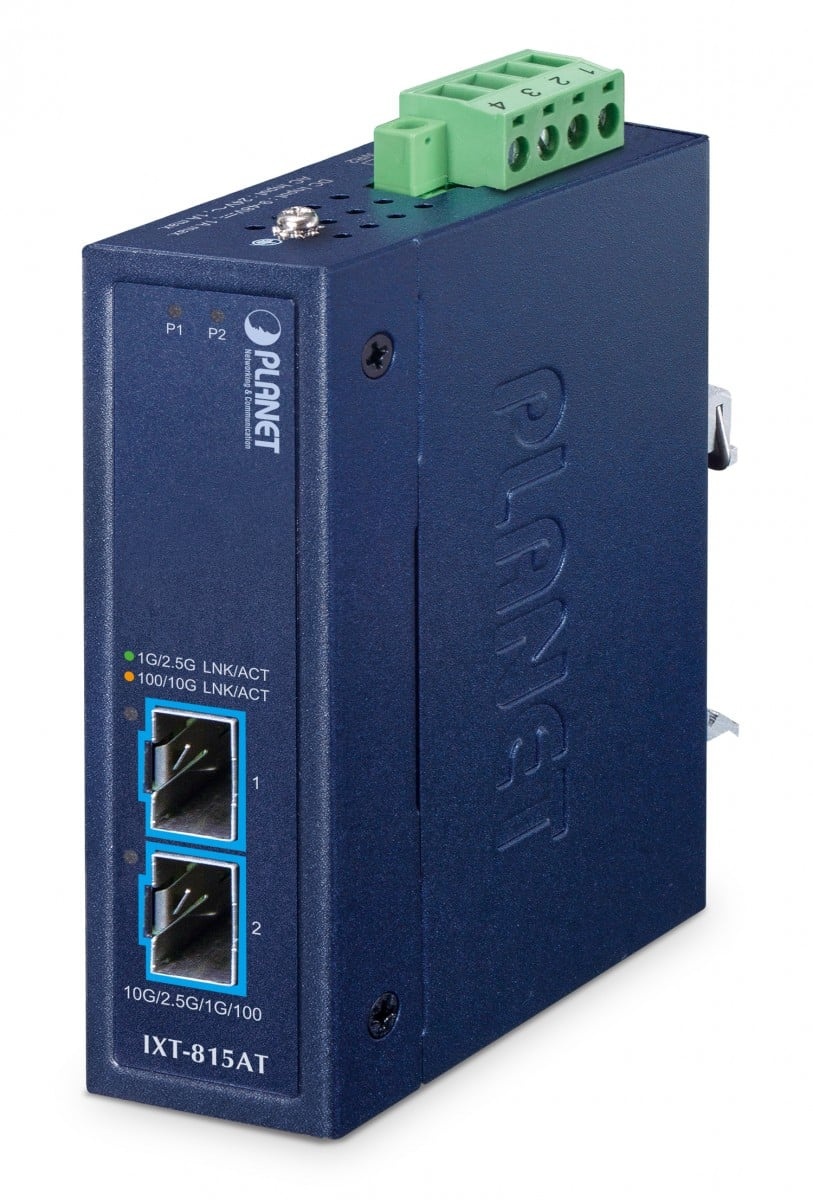 PLANET PLANET IP30 Compact size Industrial convertitore multimediale di rete Blu - RETI | TecnoCARE.net Sabaudia, Latina, Terracina, San Felice Circeo e Pontinia