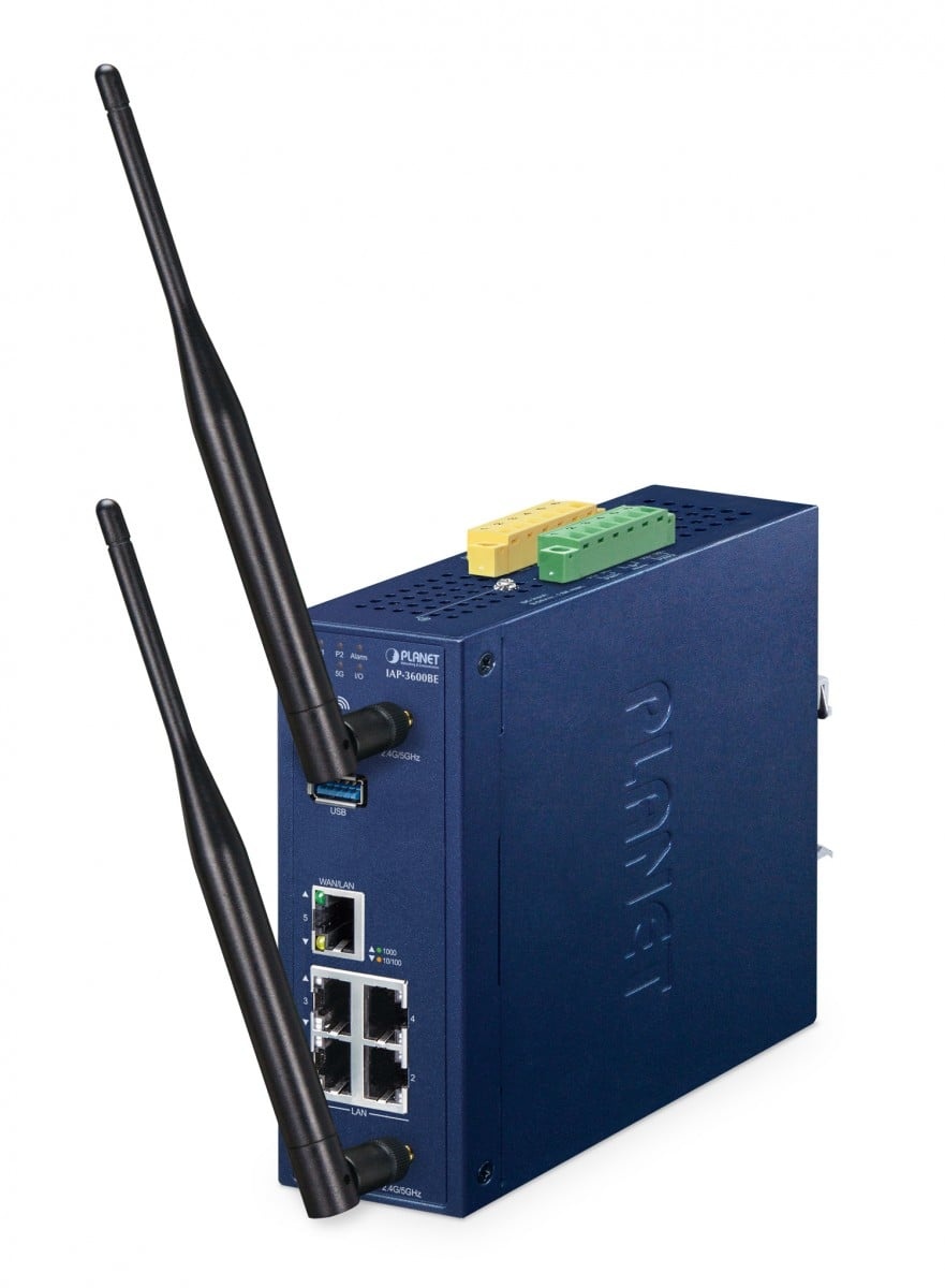 PLANET PLANET IP30 Industrial Wi-Fi 7 - RETI | TecnoCARE.net Sabaudia, Latina, Terracina, San Felice Circeo e Pontinia