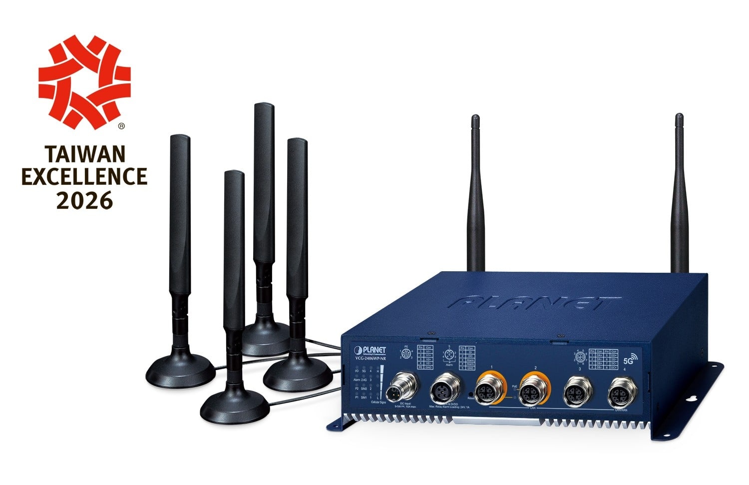 PLANET PLANET Industrial/Vehicle 5G NR Cellular Wireless Gateway with M12 PoE+ gateway/controller 1000 Mbit/s - RETI | TecnoCARE.net Sabaudia, Latina, Terracina, San Felice Circeo e Pontinia
