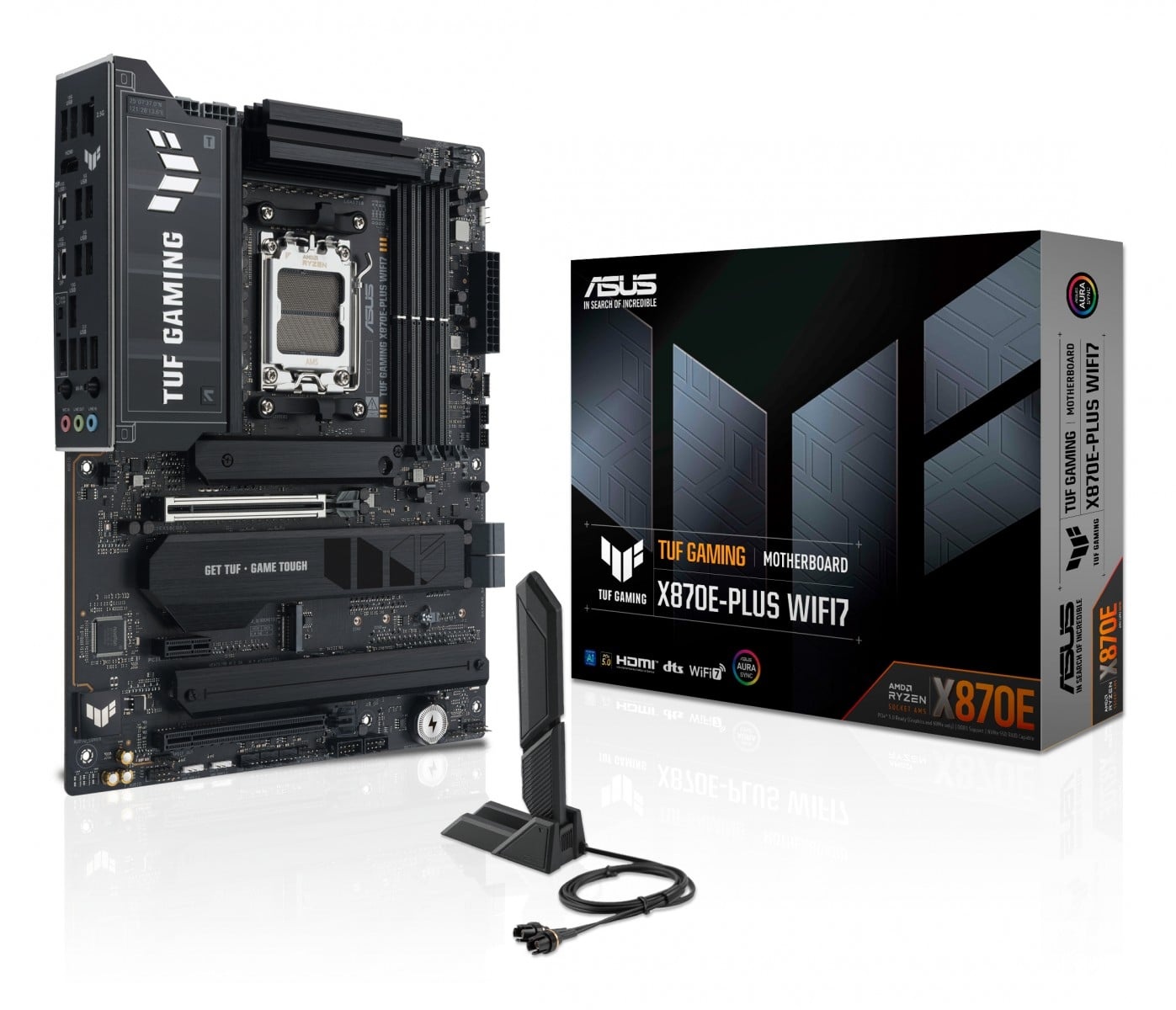 ASUS ASUS TUF GAMING X870E-PLUS WIFI7 AMD X870E Socket AM5 ATX - COMPONENTI | TecnoCARE.net Sabaudia, Latina, Terracina, San Felice Circeo e Pontinia