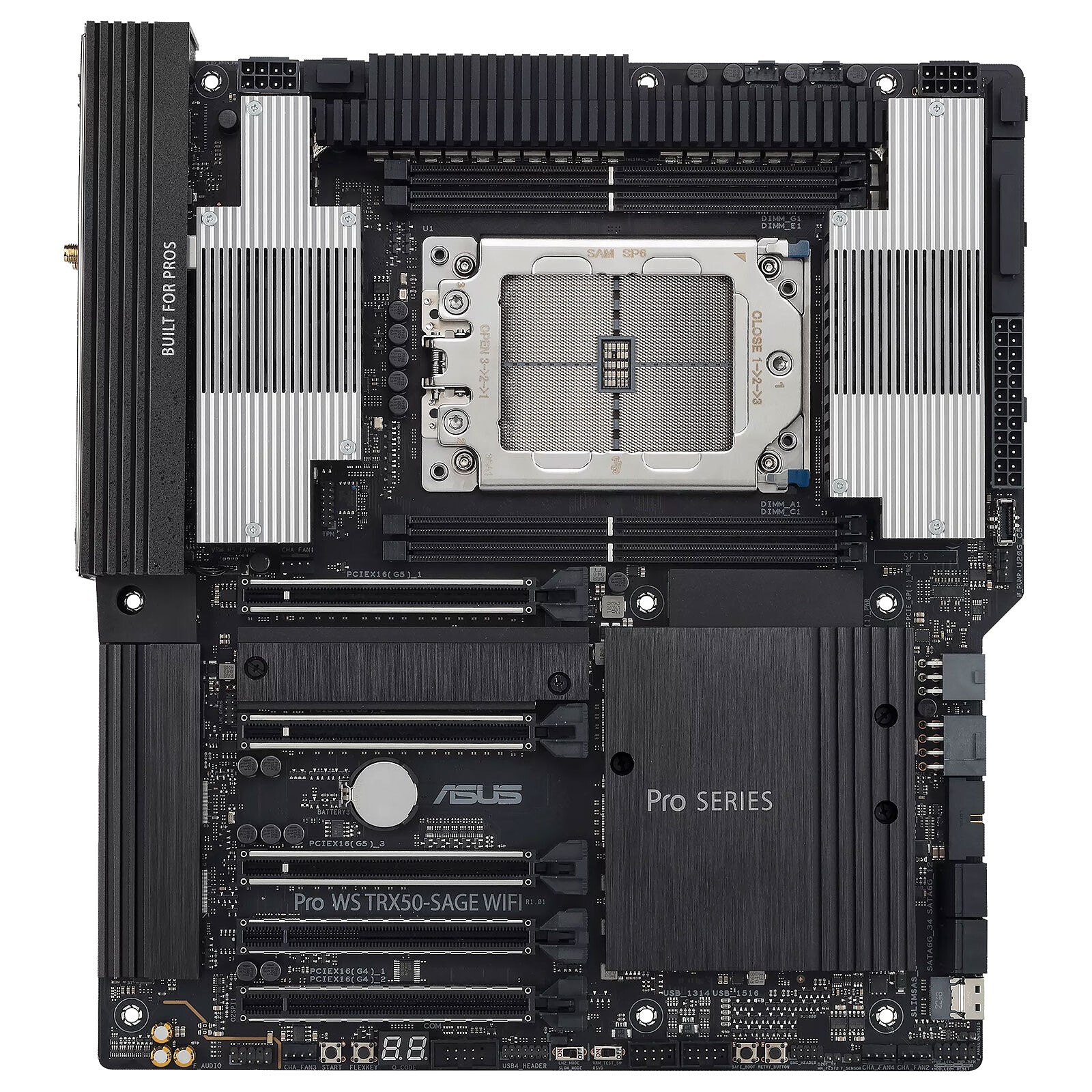 ASUS ASUS MB PRO WS TRX50-SAGE WIFI A//AMD STR5,TRX50,PCIE 5.0,WS MB,MB90MB1LE0-M0EAY0 - MAINBOARD | TecnoCARE.net Sabaudia, Latina, Terracina, San Felice Circeo e Pontinia