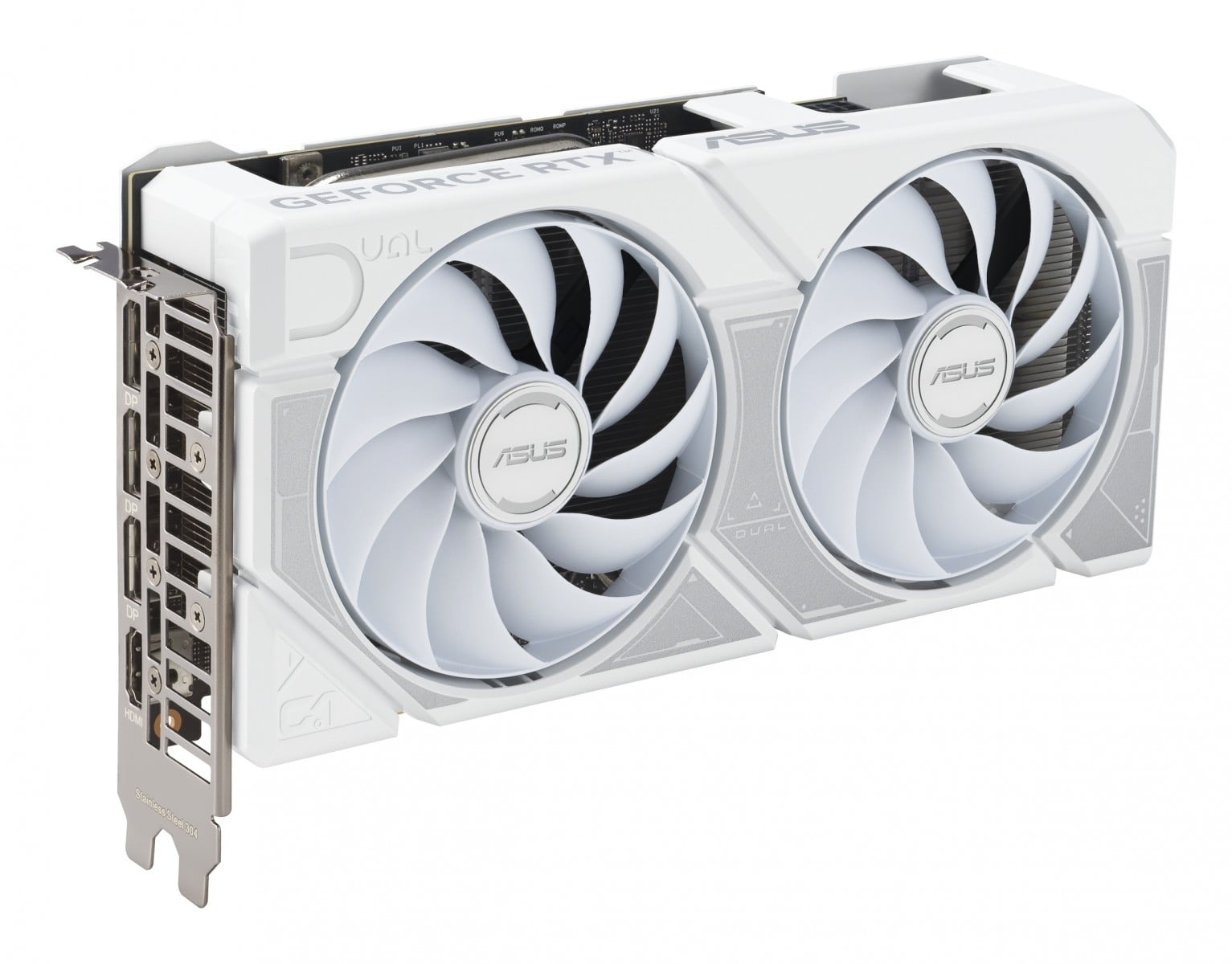 ASUS ASUS Dual -RTX5060TI-O16G-WHITE NVIDIA GeForce RTX 5060 Ti 16 GB GDDR7 - COMPONENTI | TecnoCARE.net Sabaudia, Latina, Terracina, San Felice Circeo e Pontinia
