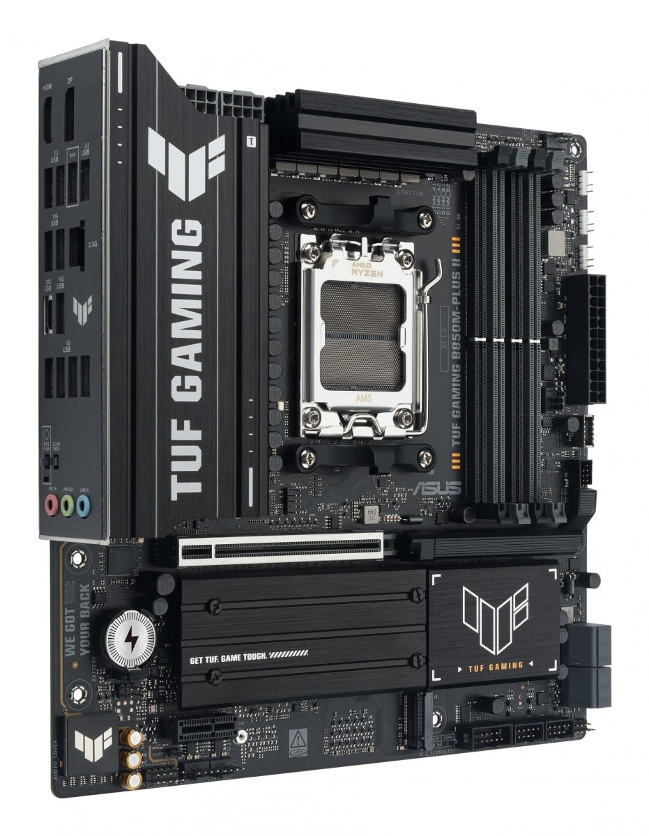 ASUS ASUS TUF GAMING B850M-PLUS II AMD B850 Socket AM5 micro ATX - COMPONENTI | TecnoCARE.net Sabaudia, Latina, Terracina, San Felice Circeo e Pontinia