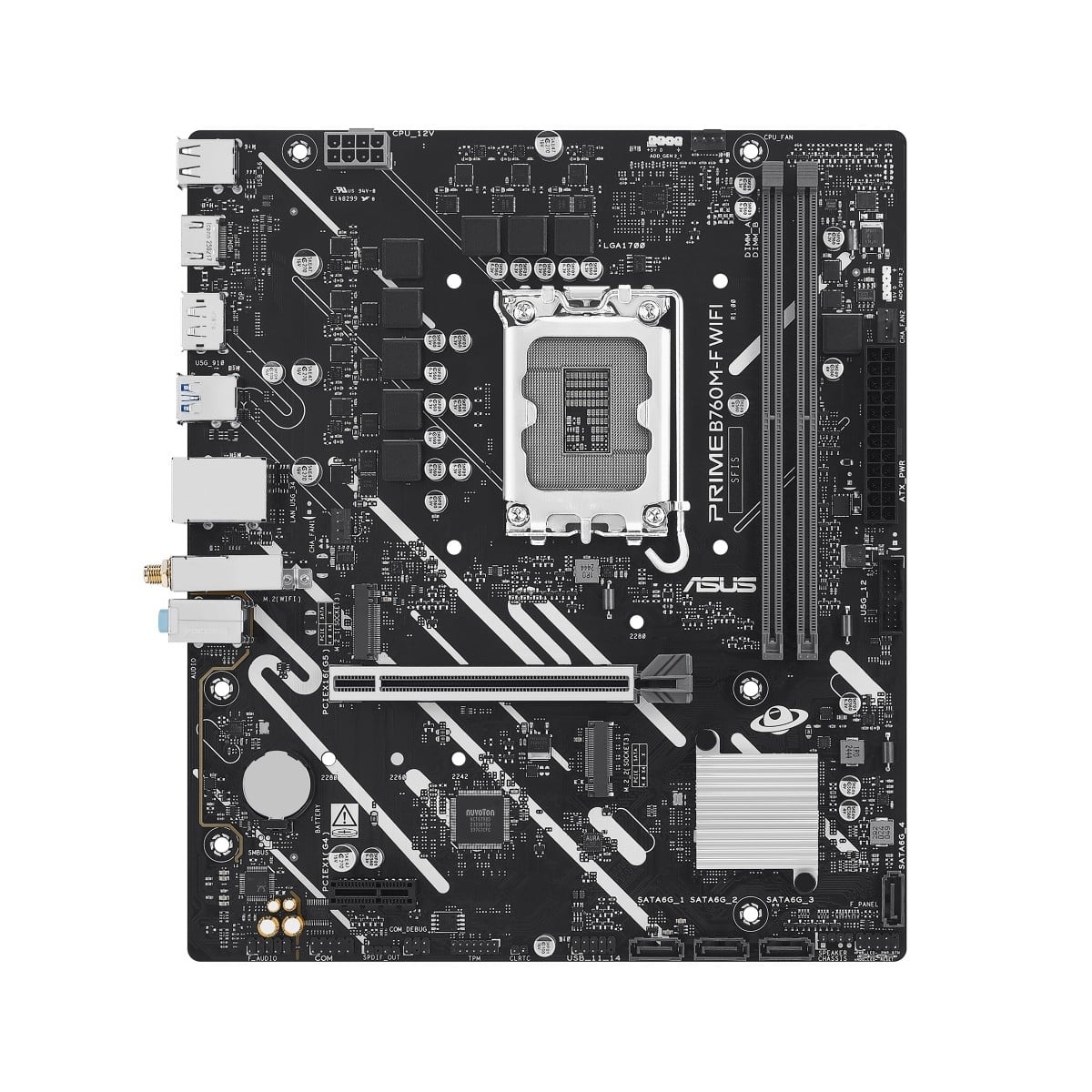 ASUS ASUS PRIME B760M-F WIFI Intel B760 LGA 1700 micro ATX - COMPONENTI | TecnoCARE.net Sabaudia, Latina, Terracina, San Felice Circeo e Pontinia