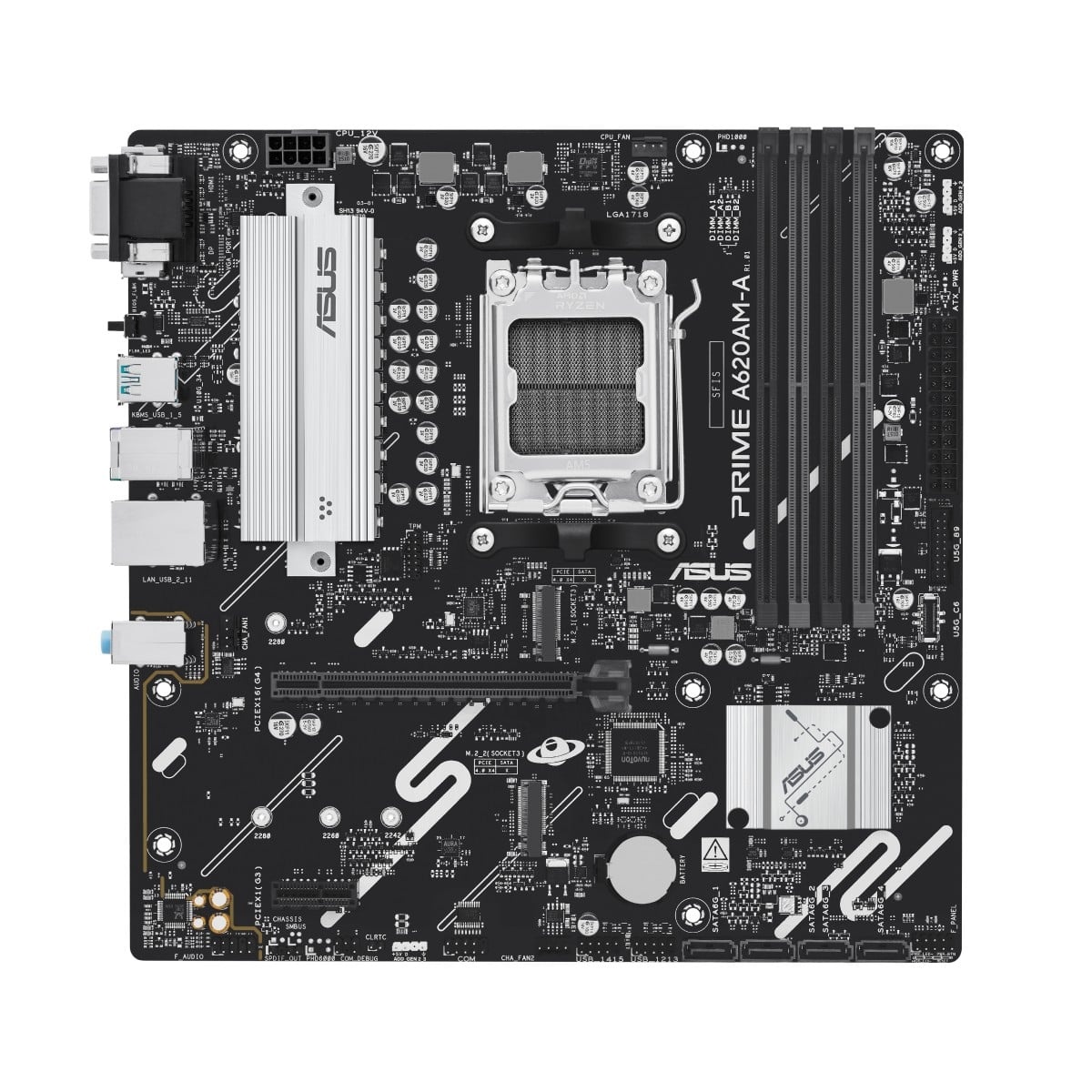 ASUS ASUS PRIME A620AM-A-CSM AMD A620A Socket AM5 micro ATX - COMPONENTI | TecnoCARE.net Sabaudia, Latina, Terracina, San Felice Circeo e Pontinia
