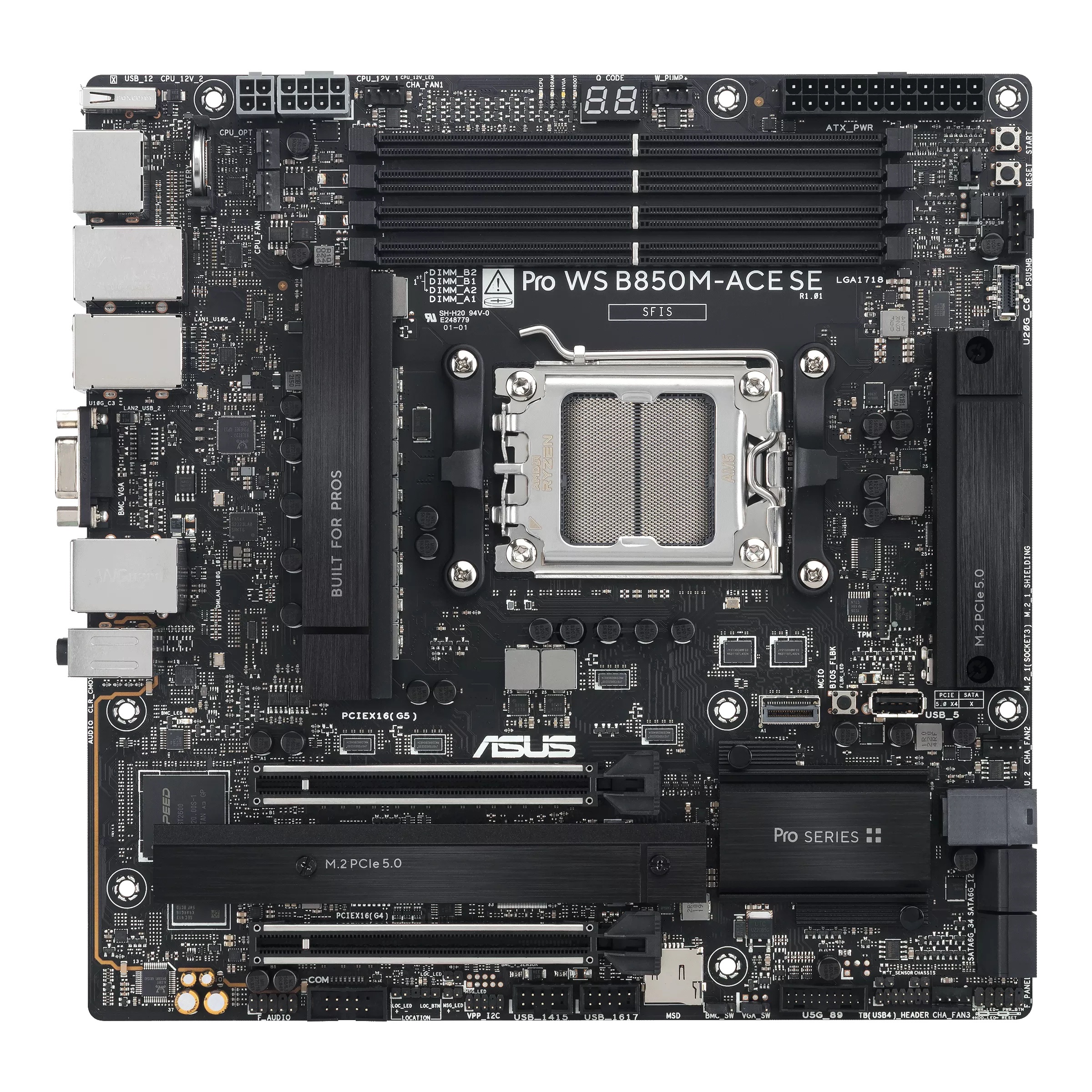 ASUS ASUS MB SOCKET AM5,B850,BMC,10G LAN,MB - MAINBOARD | TecnoCARE.net Sabaudia, Latina, Terracina, San Felice Circeo e Pontinia