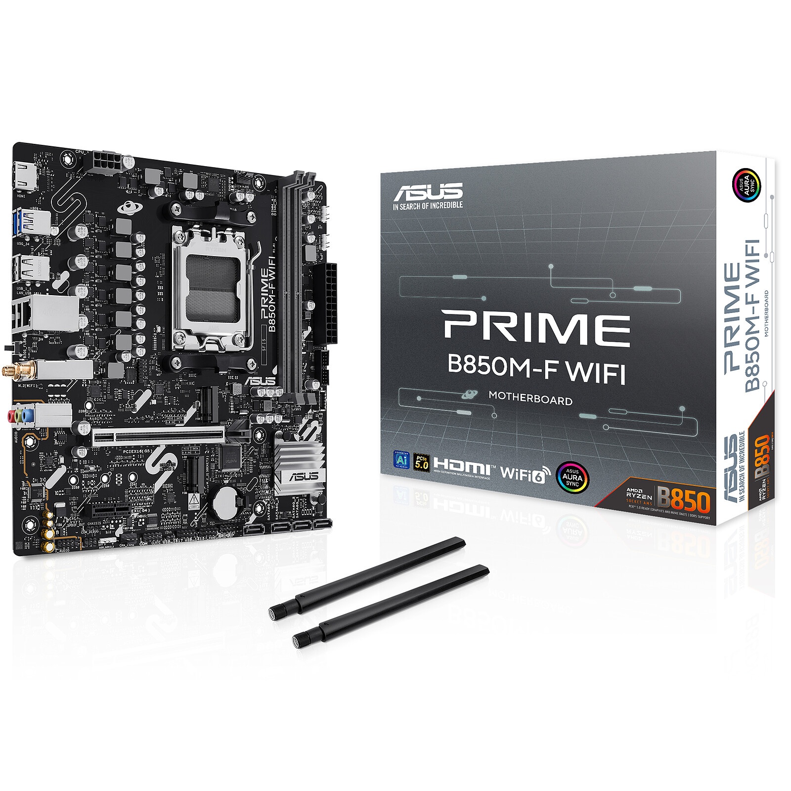 ASUS ASUS MB AM5,B850,USB5G,WIFI,AUR - MAINBOARD | TecnoCARE.net Sabaudia, Latina, Terracina, San Felice Circeo e Pontinia