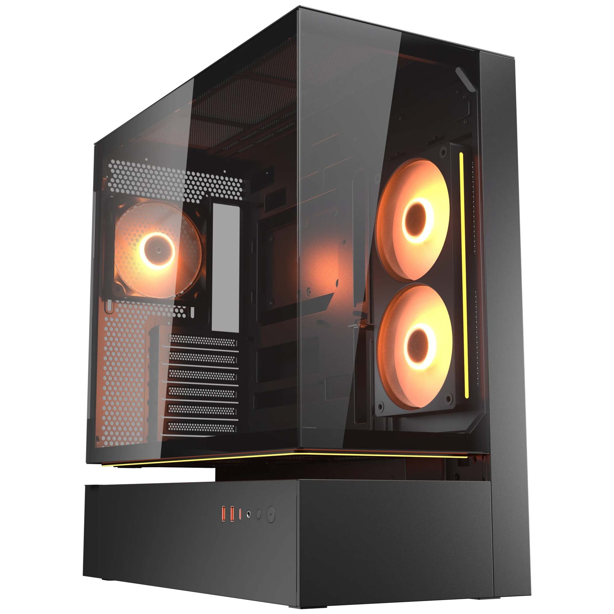 COUGAR Cougar CFV235, Mid-Tower, Vetro Temperato - Nero - CASE | TecnoCARE.net Sabaudia, Latina, Terracina, San Felice Circeo e Pontinia