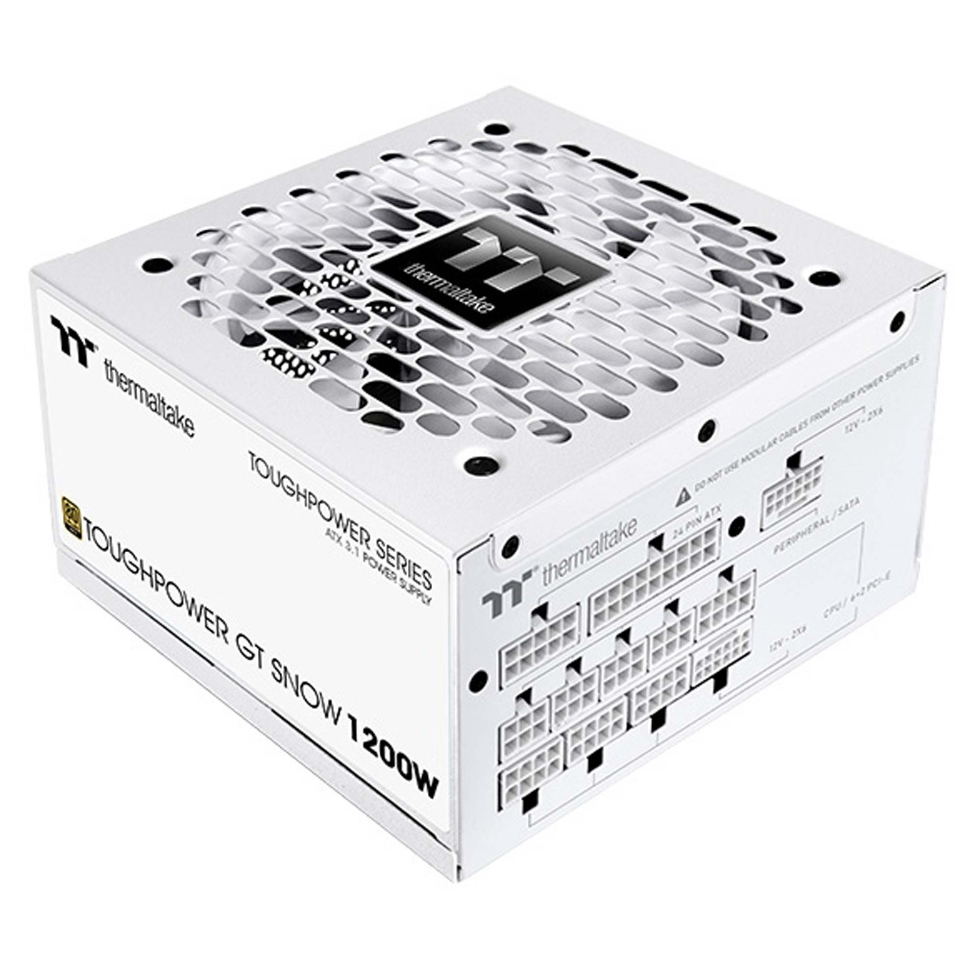 THERMALTAKE Thermaltake Toughpower GT1200 Snow 80 Plus Gold PSU, Modulare - 1.200 Watt - ALIMENTATORI | TecnoCARE.net Sabaudia, Latina, Terracina, San Felice Circeo e Pontinia
