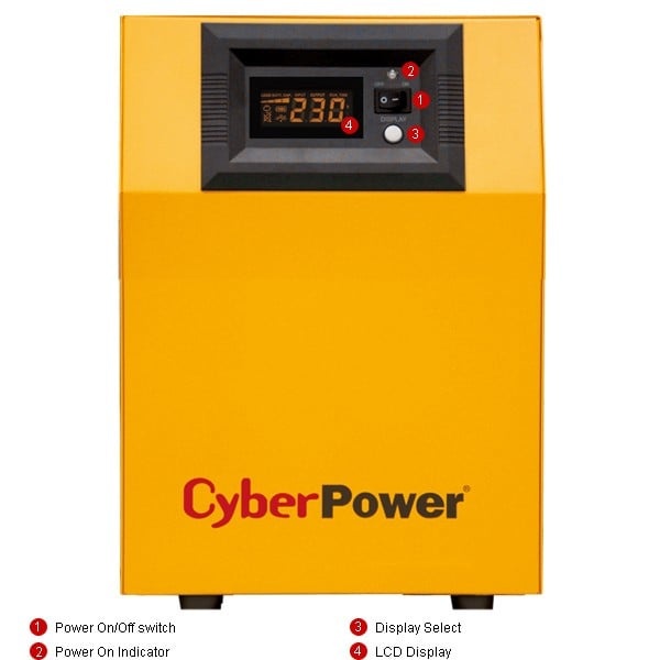 CYBERPOWER CyberPower CPS1500PIE gruppo di continuità (UPS) Doppia conversione (online) 1,5 kVA 1050 W 3 presa(e) AC - BATTERIE E ALIMENTATORI | TecnoCARE.net Sabaudia, Latina, Terracina, San Felice Circeo e Pontinia