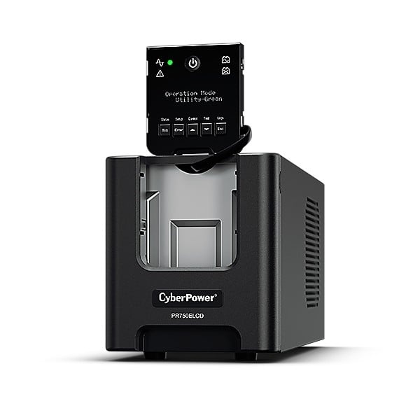 CYBERPOWER CyberPower PR750ELCD gruppo di continuità (UPS) 0,75 kVA 675 W 6 presa(e) AC - BATTERIE E ALIMENTATORI | TecnoCARE.net Sabaudia, Latina, Terracina, San Felice Circeo e Pontinia