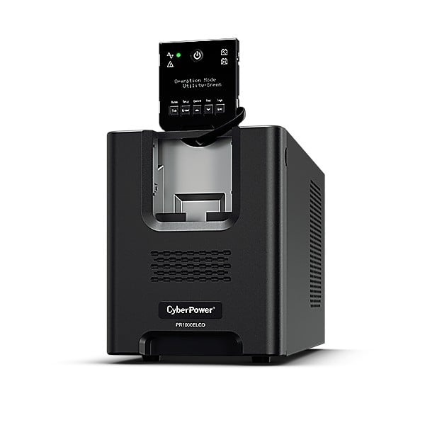 CYBERPOWER CyberPower PR1000ELCD gruppo di continuità (UPS) 1 kVA 900 W 8 presa(e) AC - BATTERIE E ALIMENTATORI | TecnoCARE.net Sabaudia, Latina, Terracina, San Felice Circeo e Pontinia