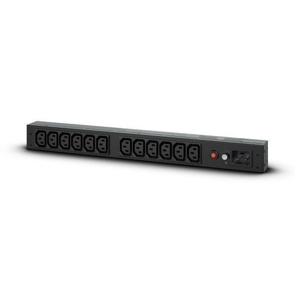 CYBERPOWER CyberPower PDU20BHVIEC12R unità di distribuzione dell'energia (PDU) 12 presa(e) AC 1U Nero - BATTERIE E ALIMENTATORI | TecnoCARE.net Sabaudia, Latina, Terracina, San Felice Circeo e Pontinia