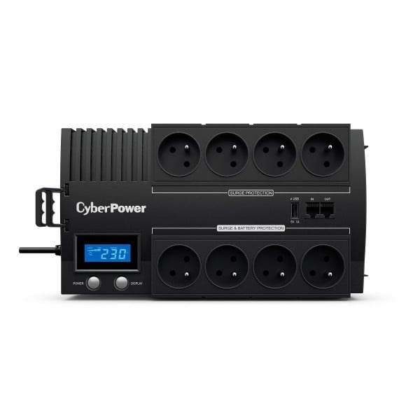 CYBERPOWER CyberPower BR1000ELCD-FR gruppo di continuità (UPS) A linea interattiva 1 kVA 600 W 8 presa(e) AC - BATTERIE E ALIMENTATORI | TecnoCARE.net Sabaudia, Latina, Terracina, San Felice Circeo e Pontinia
