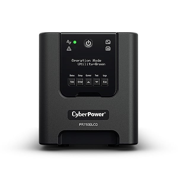 CYBERPOWER CyberPower PR750ELCDGR gruppo di continuità (UPS) A linea interattiva 0,75 kVA 675 W 4 presa(e) AC - BATTERIE E ALIMENTATORI | TecnoCARE.net Sabaudia, Latina, Terracina, San Felice Circeo e Pontinia