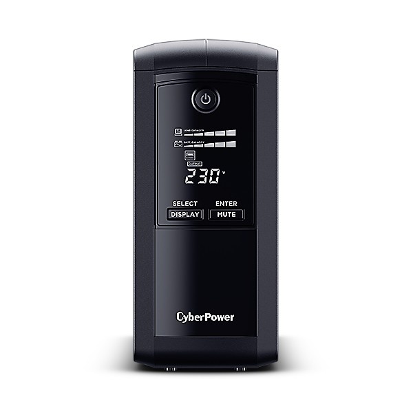 CYBERPOWER CyberPower VP1000ELCD gruppo di continuità (UPS) A linea interattiva 1 kVA 550 W 3 presa(e) AC - BATTERIE E ALIMENTATORI | TecnoCARE.net Sabaudia, Latina, Terracina, San Felice Circeo e Pontinia